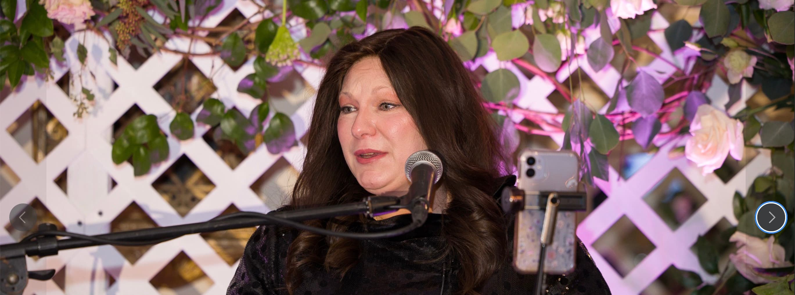 Guest speaker at the microphone