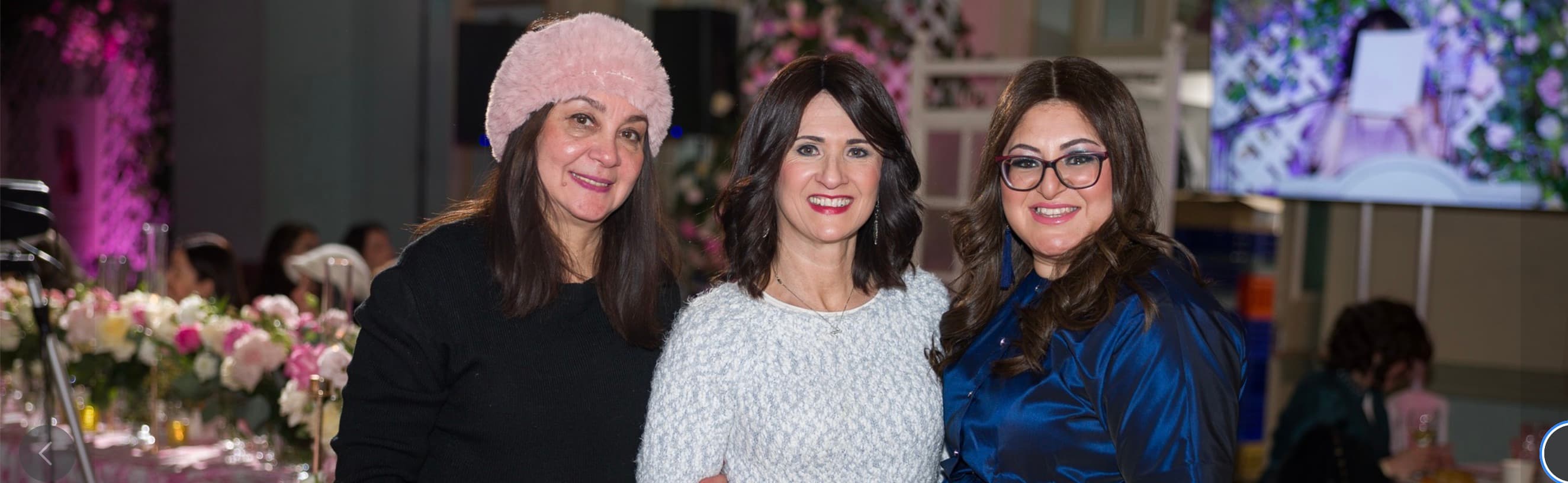 Women enjoying the evening